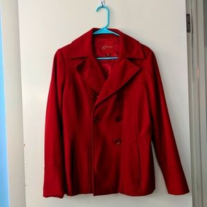 Guess Peacoat Size M in Red